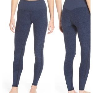 S Alo Yoga AloSoft High-Waist Lounge Legging Navy